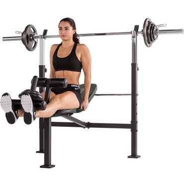 Tunturi WB60 Olympische Hantelbank Schwarz 