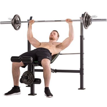 Tunturi WB60 Olympische Hantelbank Schwarz 