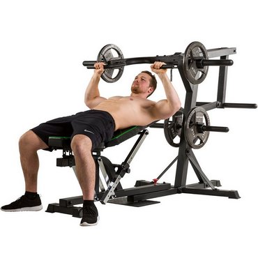 Tunturi WT80 Leverage Gym Kraftstation Schwarz 