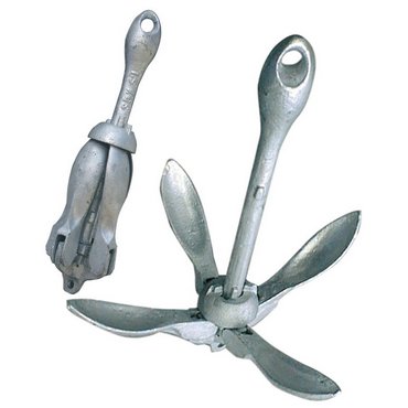 Schirmanker mit Seil 3.2 kg Beispiel