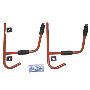 Eckla Wandhalter schwenkbar Beim Wandhalter ist das komplette Befestigungs-Material (Schrauben, Dübel) dabei.<br>
Ein Set ist für ein Kajak (zwei Bügel plus Befestigungsmaterial)<br>
