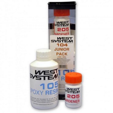 Kevlar Bugschutz Der West-System Junior-Pack-Epoxidharz ist nicht im Lieferumfang enthalten.
