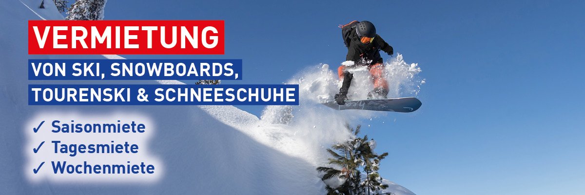 Snowboardvermietung