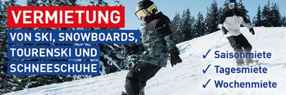 Snowboardvermietung 